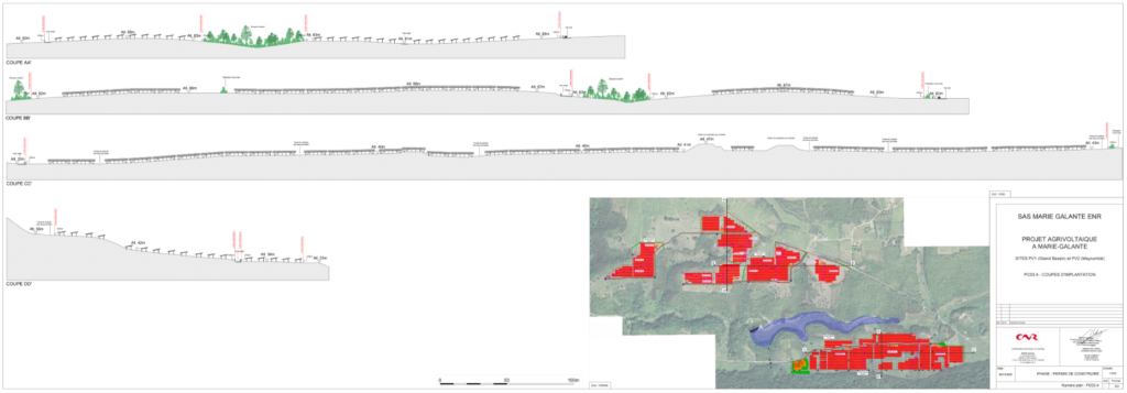 Plan-de-masse-et-coupes-dimplantation-des-ombrieres-photovoltaiques-1
